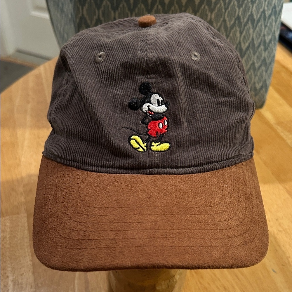 Disney Mickey Mouse adjustable Hat - Brown and Grey
